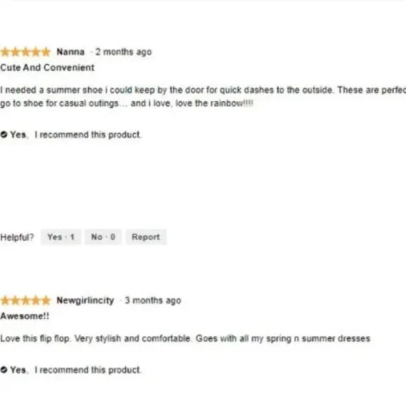 Rainbow Top Pride Themed Stripes Flip Flop - Picture 3 of 16